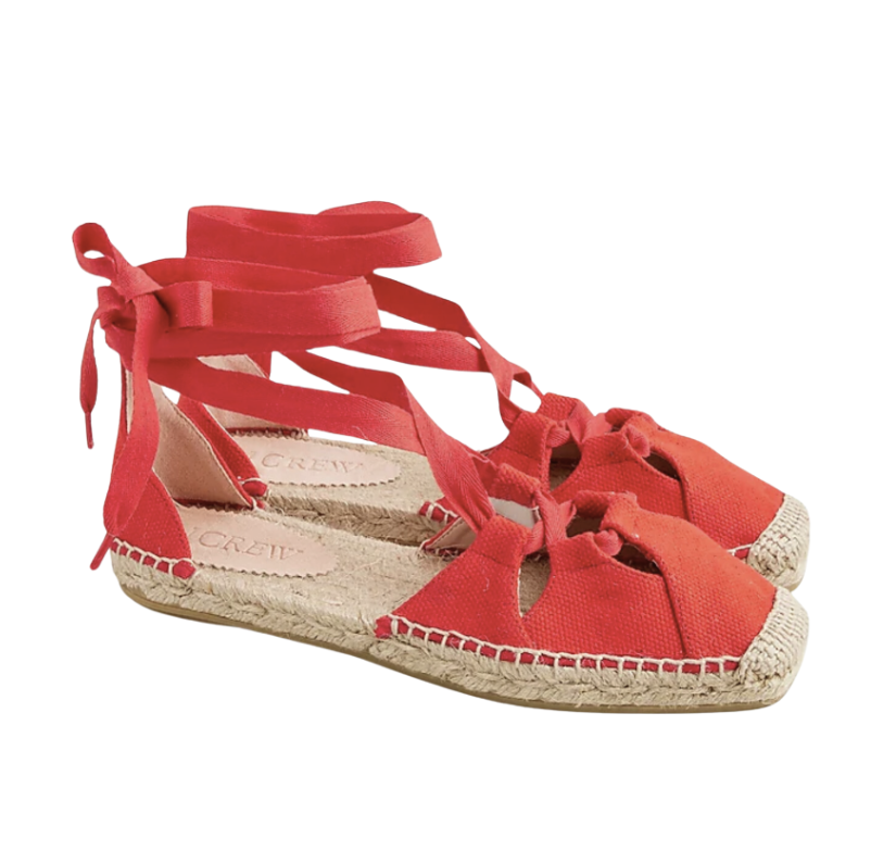 Made-in-Spain Cutout Espadrilles